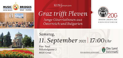 Flyer - Graz trifft Pleven © Petra Temmel Flyer - Graz trifft Pleven