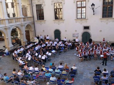 Blasorchesterkonzert im Landhaushof © Land Steiermark - Konservatorium Blasorchesterkonzert im Landhaushof